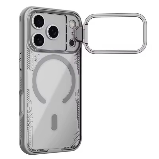 Apple iPhone 17 Pro Max Nillkin Iceblade Prop magsafe husă spate (Gri)
