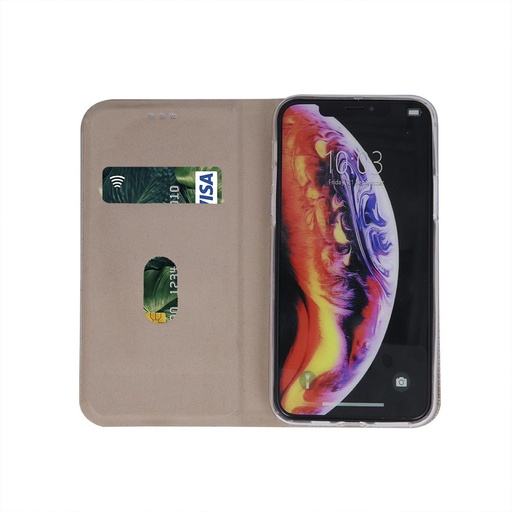 Huawei P30 Lite Smart Senso husă tip carte (Auriu)