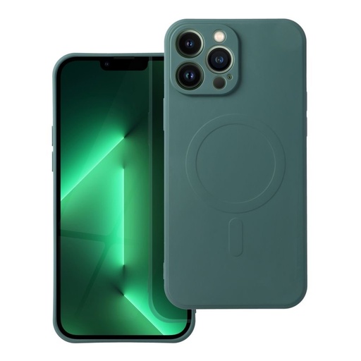 Samsung Galaxy S26 Silicone mag cover magsafe back cover case (Green)