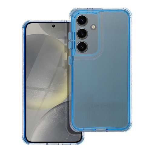 Samsung Galaxy A57 5G Matrix Transparent husă spate (Albastru)