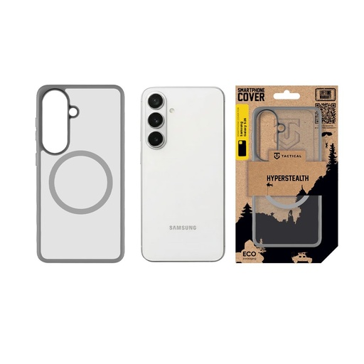 Samsung Galaxy S26 Tactical MagForce Hyperstealth 2.0 back cover case (Light grey)