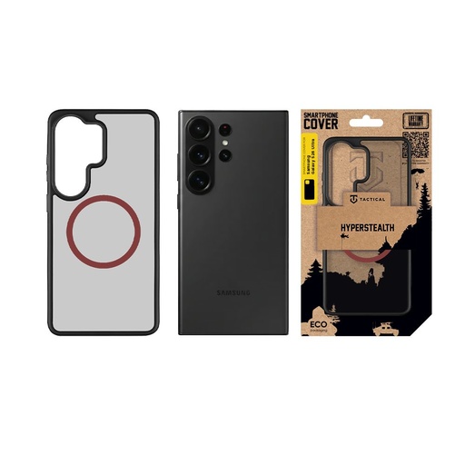 Samsung Galaxy S26 Ultra Tactical MagForce Hyperstealth 2.0 husă spate (Fekete-Piros)