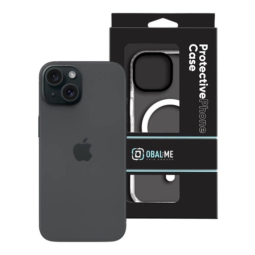 Apple iPhone 15 OBAL:ME MagNetix Bumper husă (Alb)