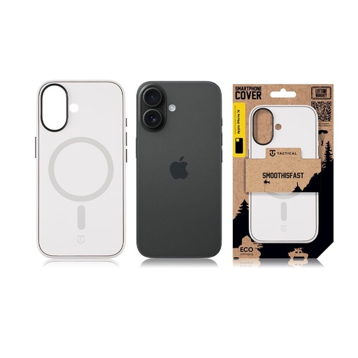 Apple iPhone 16 Tactical MagForce Smooth Is Fast husă (Alb)