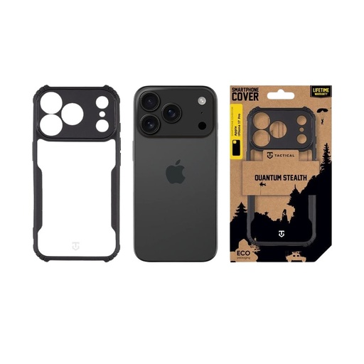 Apple iPhone 17 Pro Tactical Quantum Stealth husă (Negru)