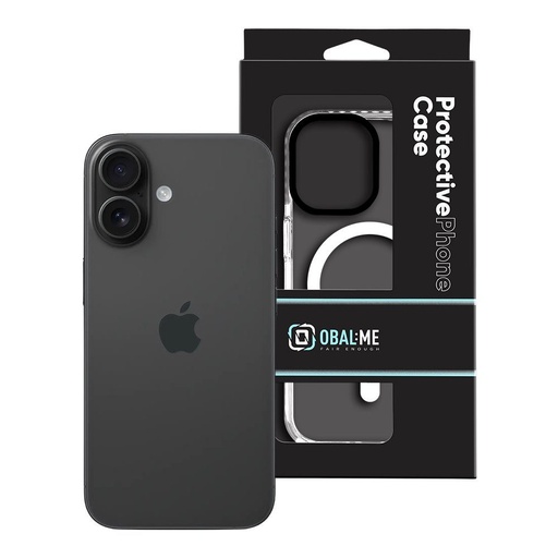 Apple iPhone 16 OBAL:ME MagNetix Bumper husă (Alb)