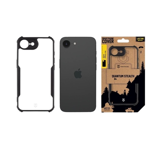 Apple iPhone 16e / iPhone 17e Tactical Quantum Stealth husă (Negru)