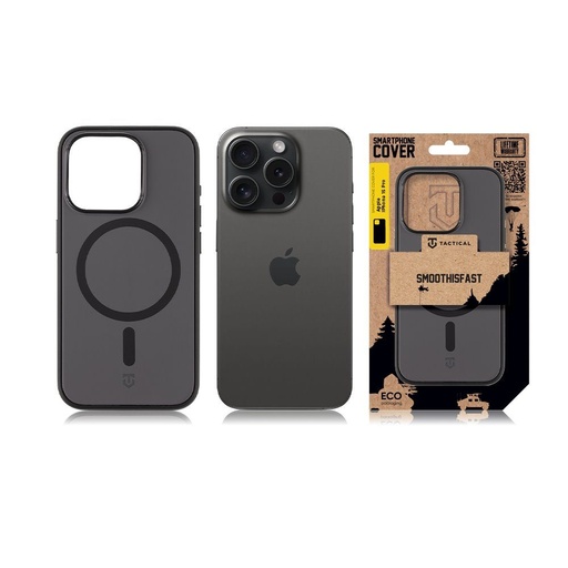 Apple iPhone 15 Pro Tactical MagForce Smooth Is Fast husă (Gri)