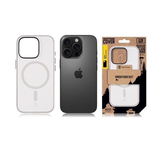 Apple iPhone 16 Pro Tactical MagForce Smooth Is Fast husă (Alb)