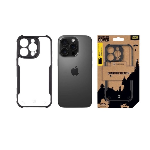 Apple iPhone 16 Pro Tactical Quantum Stealth husă (Negru)