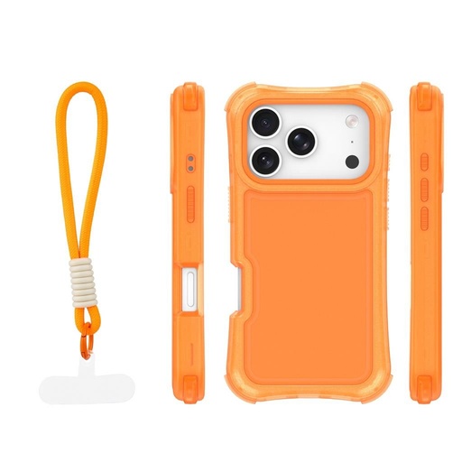 Apple iPhone 17 Pro Max SafePop husă spate (Portocaliu)