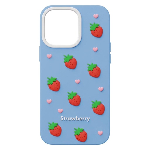 Apple iPhone 17 Pro Strawberry husă spate (Albastru)