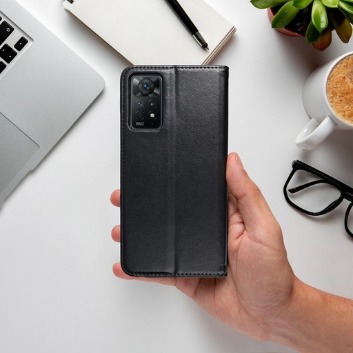Honor Magic 8 Pro Smart magnetic cu clapetă husă (Negru)