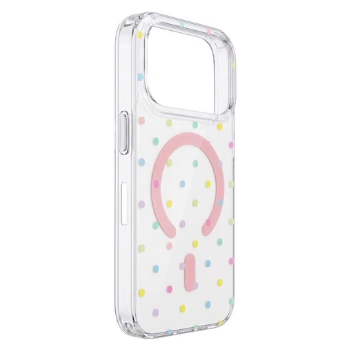Apple iPhone 17 Pro / Apple iPhone 18 Pro Bubble Dots MagSafe husă spate (Alb)