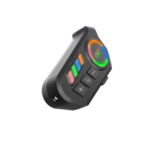 XO BE56 sisakra montabil LED headset (Negru)