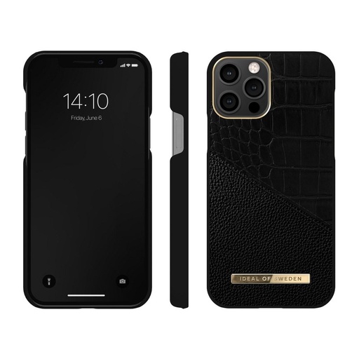 Apple iPhone 12 Pro Max iDeal Nightfall croco premium husă spate, nightfall croco