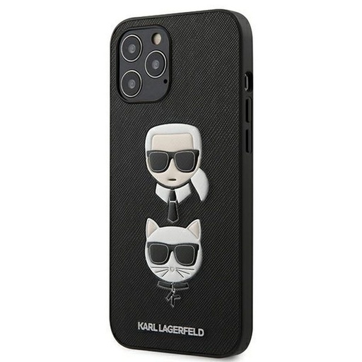 Apple iPhone 12 Pro Max Karl Lagerfeld Original husă (Negru) – KLHCP12LSAKICKCBK