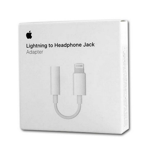 Apple Lightning - 3,5 mm Jack adaptor (Alb)