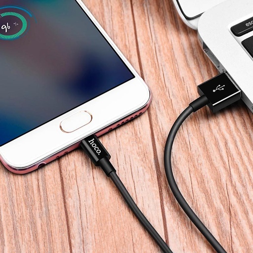 Hoco X23 microUSB cablu, 1M, negru