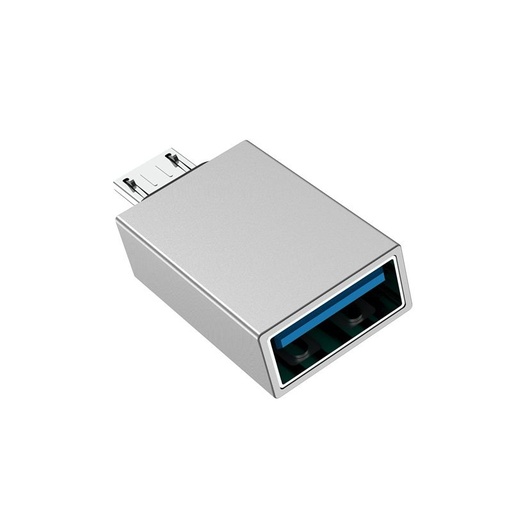 Borofone BV2 OTG adaptor, USB 3.0, argintiu