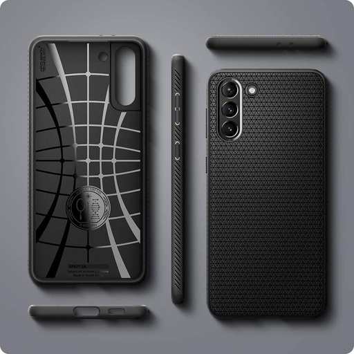 Samsung Galaxy S21 Ultra Spigen slim armor anti-șoc husă spate (Negru)