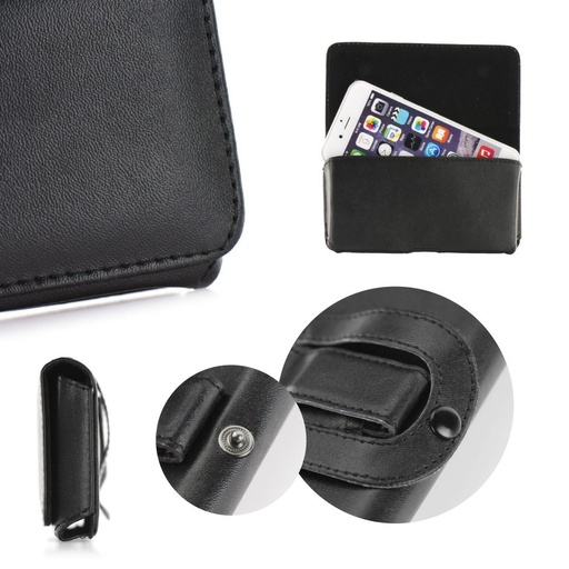 Chic VIP husă de curea universal dimensiune 5.8"-ig, (Negru)
