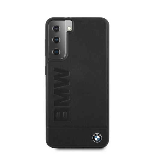 Samsung Galaxy S21 BMW faceplate premium husă spate, negru - BMHCS21SSLLBK