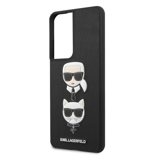Samsung Galaxy S21 Ultra Karl Lagerfeld Original husă (Negru) – KLHCS21LSAKICKCBK