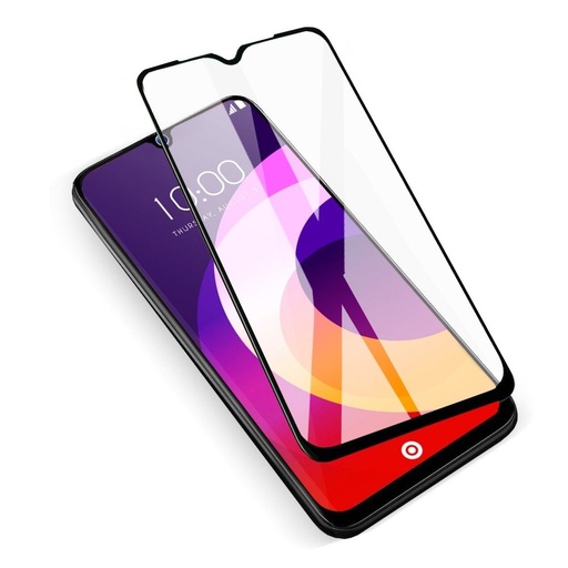 Huawei P30 Lite Ceramică sticlă securizată, transparent (negru ramă)