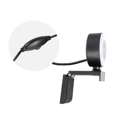 ECM-CDV1233A webcam, 2K / 30fps LED cu lampă
