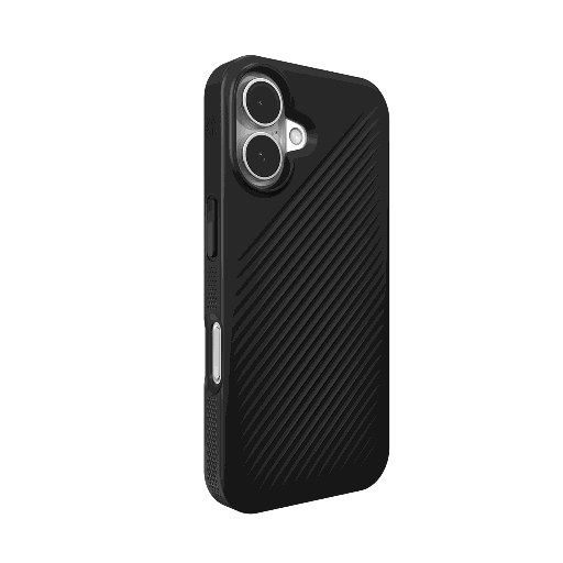 Apple iPhone 16 ZAGG Luxe Snap MagSafe silicon husă spate (Negru)