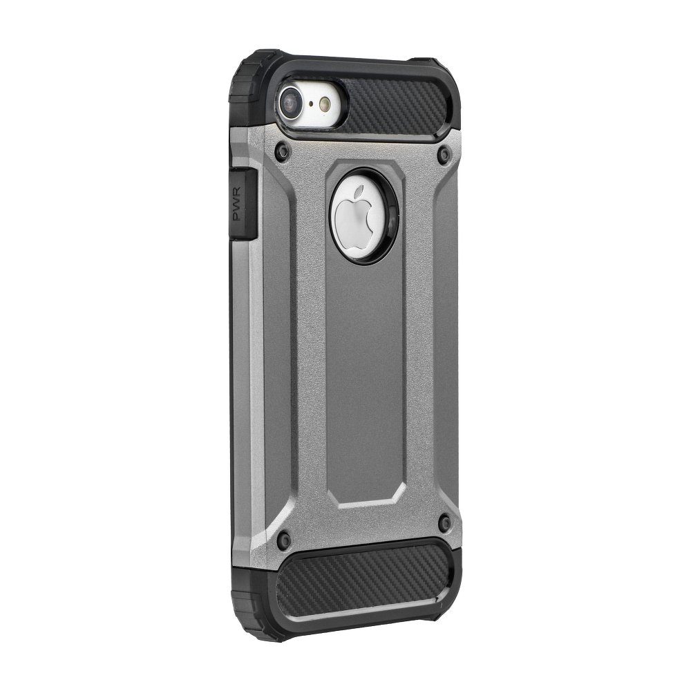 Apple iPhone 7 Plus / iPhone 8 Plus armor ütésálló hátlap tok (Szürke)