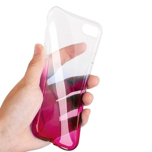Huawei Y6 2018 ombre husă spate (Roz)