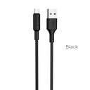 Hoco X25 microUSB kábel, 2A, 1m, fekete
