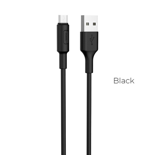Hoco X25 microUSB cablu, 2A, 1m, negru