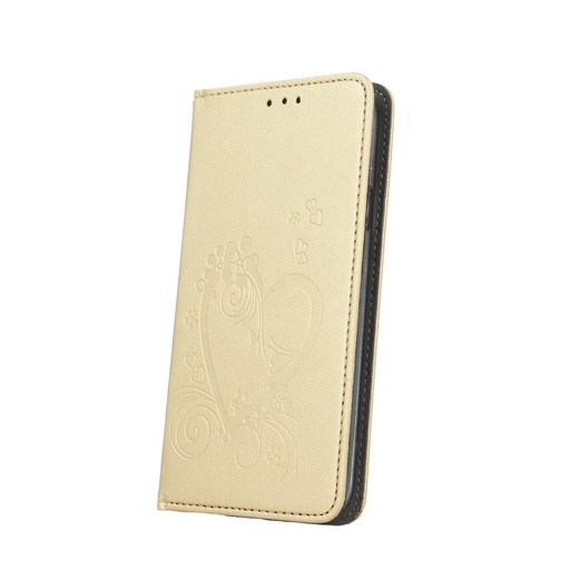 Huawei P10 Lite smart stamp magnetic husă tip carte, auriu