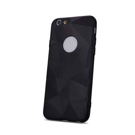 Apple iPhone XR geometric mat husă spate (Negru)