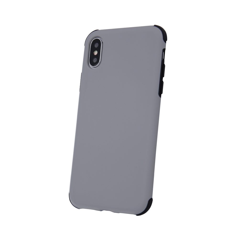 Apple iPhone XR defender rubber ütésálló hátlap tok (Szürke)