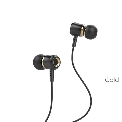 Hoco M46 headset (jack 3,5mm) cu microfon, auriu