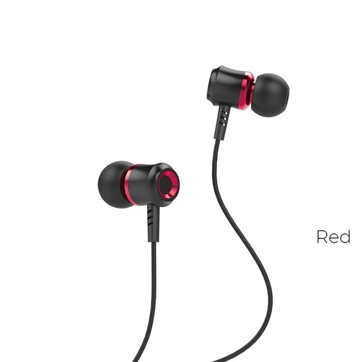 Hoco M46 headset (jack 3,5mm) cu microfon, roșu