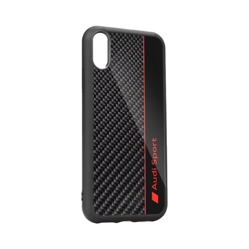 Apple iPhone 7/ 8/ SE 2020/ SE 2022 AUDI carbon fibre premium husă spate (Negru) - AUS-TPUPCIP8-R8/D1-BK