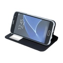 Huawei P30 Lite smart look mágneses notesz tok, (Fekete)