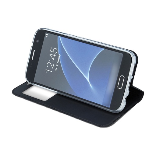 Huawei P30 Lite smart look magnetic husă tip carte, (Negru)