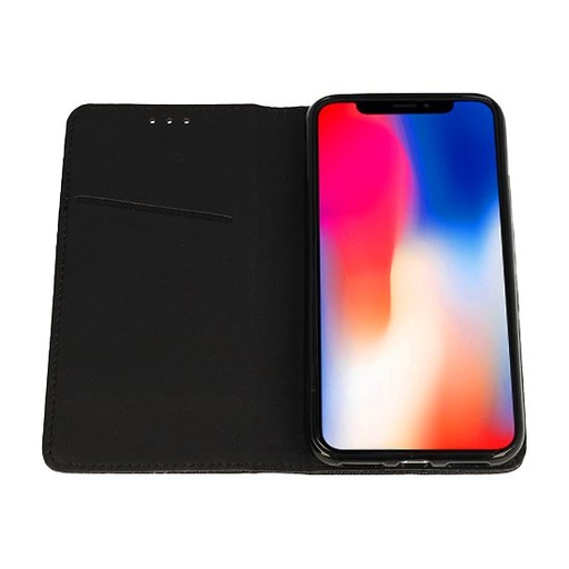Apple iPhone 11 smart book magnetic husă tip carte (Negru)