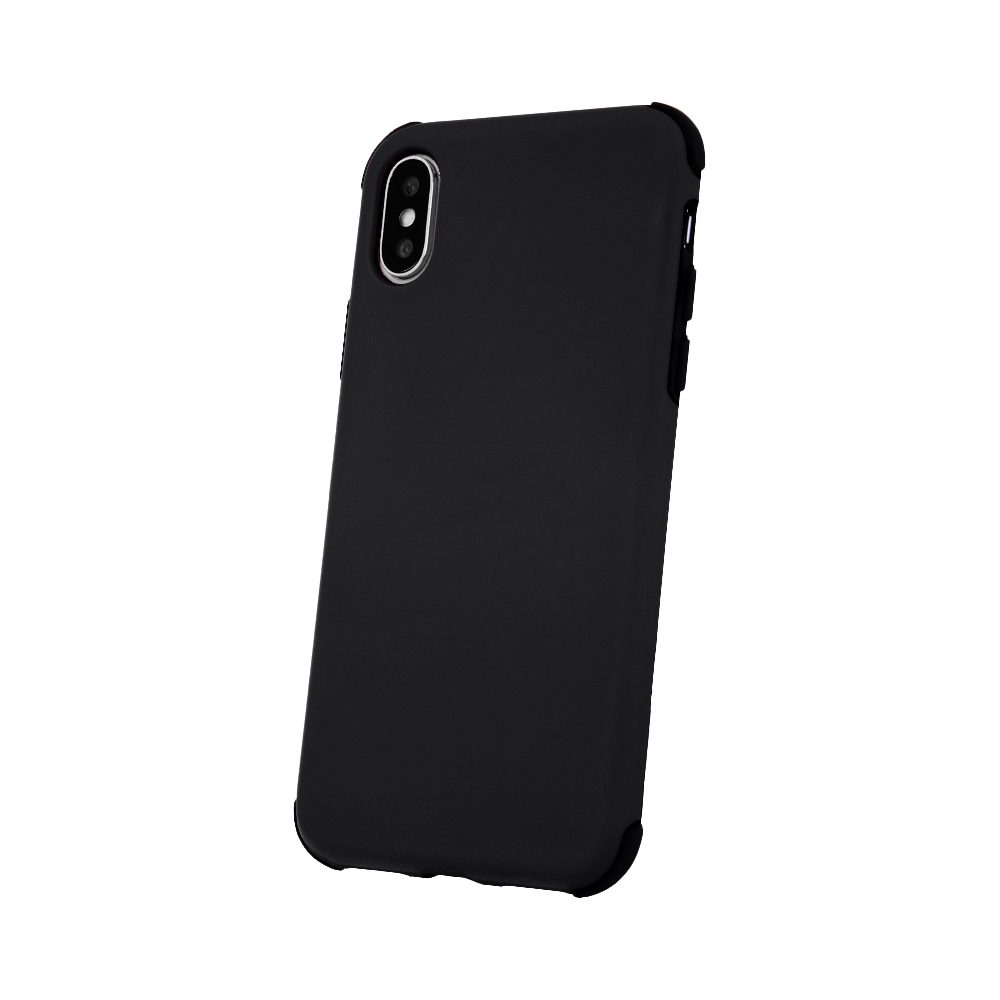 Huawei P30 Pro defender rubber ütésálló hátlap tok (Fekete)