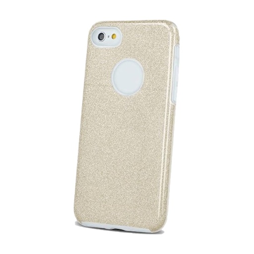 Apple iPhone X / iPhone XS glitter 3in1 husă spate (Auriu)