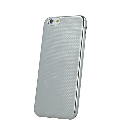 Samsung Galaxy S8 elegance carbon husă spate (Argintiu)