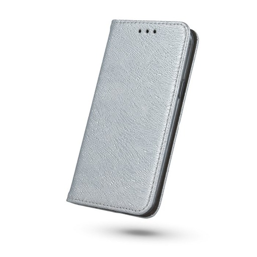 Huawei P10 Lite smart shine magnetic husă tip carte, argintiu
