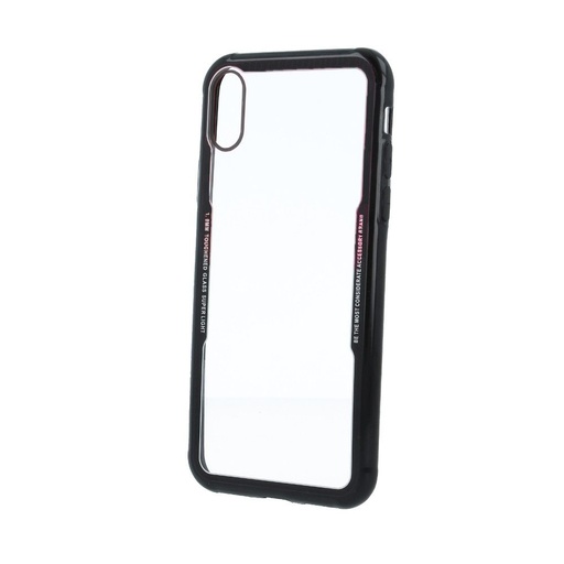 Apple iPhone X / iPhone XS acrylic husă spate (Negru )