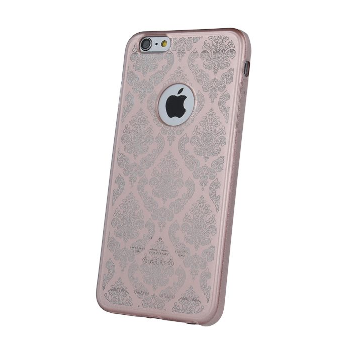 Huawei P9 Lite 2017 ornament hátlap tok, rozéarany